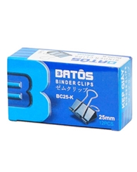 Kẹp sắt đen Batos 25mm