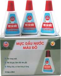 Mực dấu Cửu Long đỏ