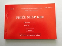 Phiếu xuất kho to 2 liên Mẫu số 02 -VT