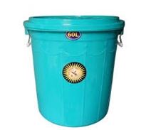 Thùng nhựa 60L có nắp