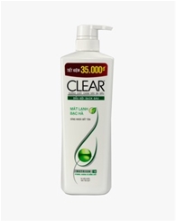 Dầu gội Clear Bạc Hà 650ml