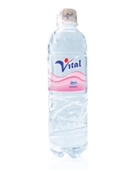 Nước khoáng có ga Vital 500ml (nhãn hồng)