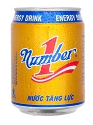 Nước tăng lực Number 1 lon 240ml