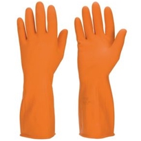 Găng tay chống Axit (Malayxia) màu cam
