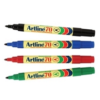 Bút lông dầu (dạ dầu) Artline 70 xanh