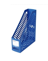 File vát 1 ngăn nhựa Comix màu xanh Blue (B2171)