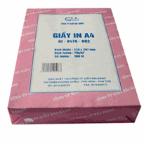 Giấy A4.84.70 BB vỏ hồng