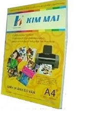 Giấy in màu A4 Kim Mai (50tờ/tập)